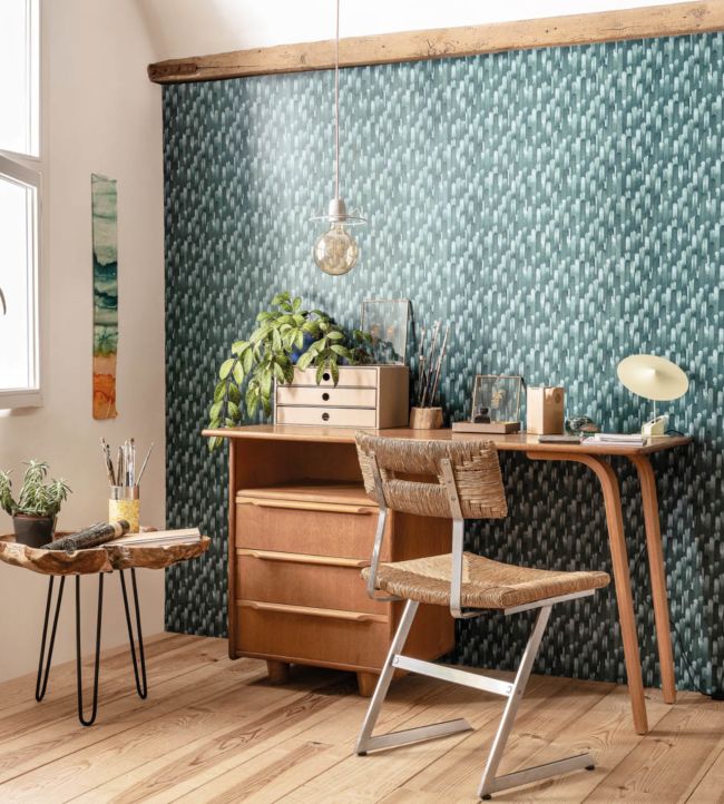 Ocelle Room Wallpaper 2 - Green