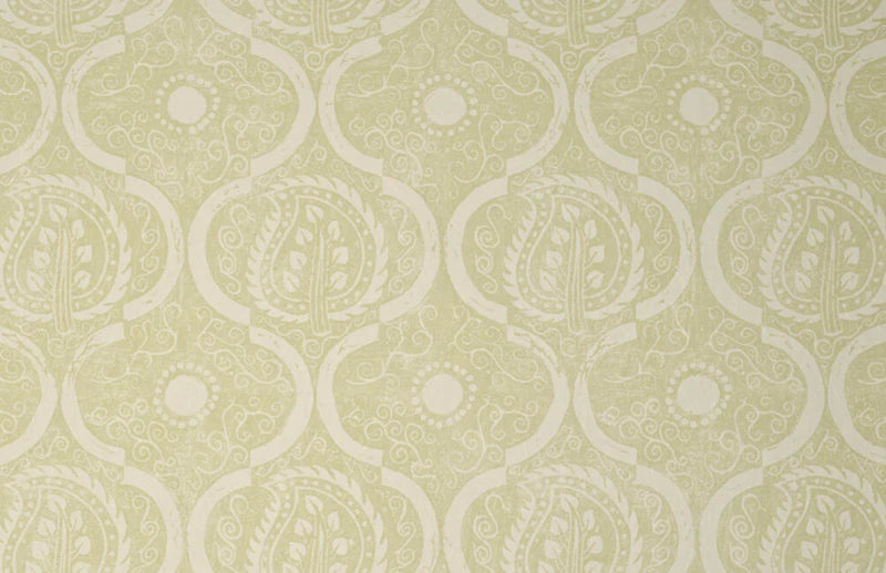 PERSIAN LEAF Lime Wallpaper