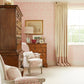 PERSIAN LEAF Pink Room Wallpaper