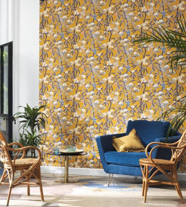 Habana Room Wallpaper - Yellow