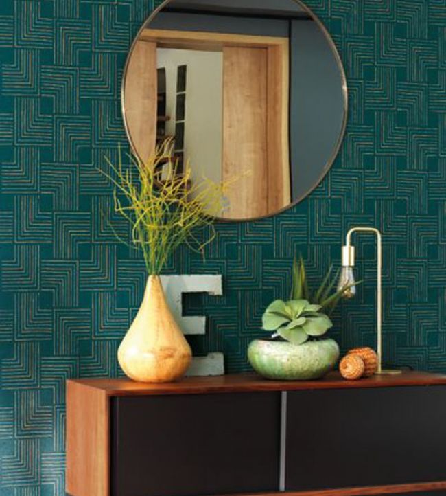 Tingari Room Wallpaper - Green