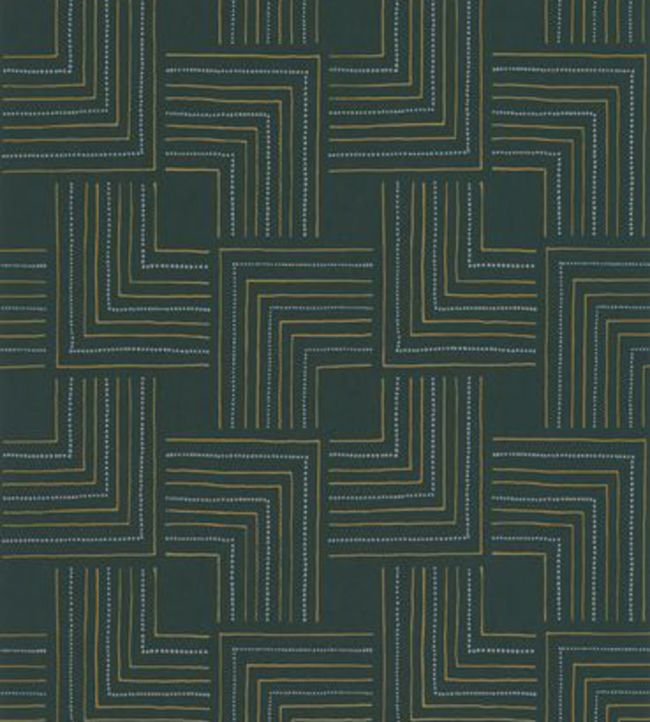 Tingari Wallpaper - Green 