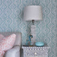 DAMASK Aqua Room Wallpaper