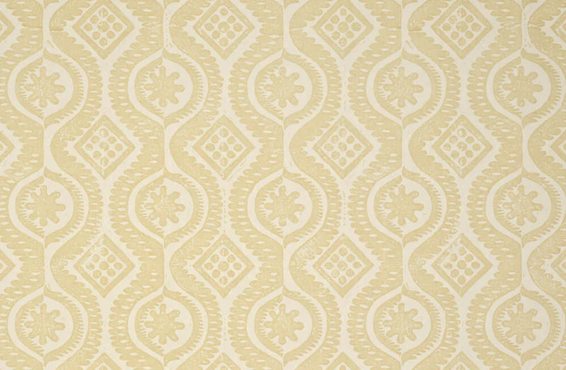 DAMASK Yellow Wallpaper