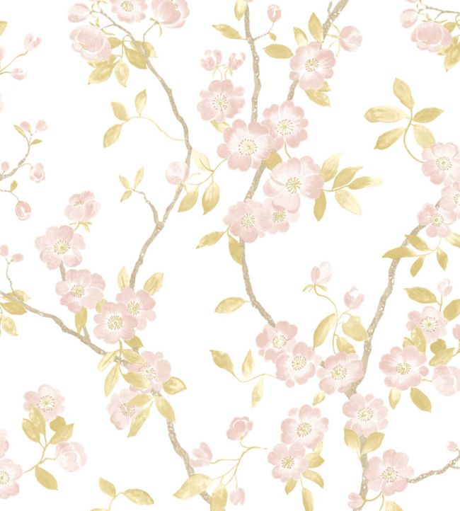 Spring Flower Wallpaper - Pink 