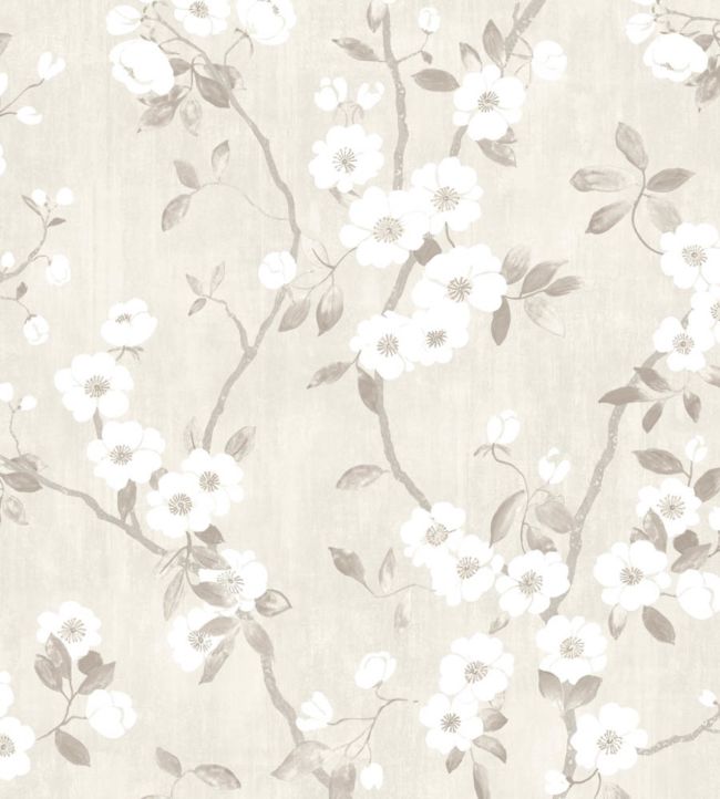 Spring Flower Wallpaper - Cream