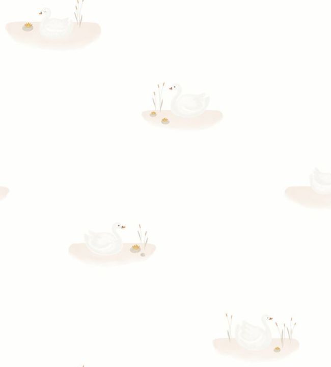 Leonie Wallpaper - White