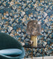 Tulipe Room Wallpaper 2 - Teal