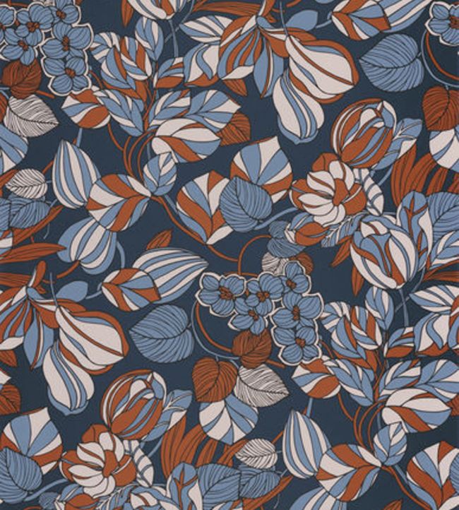 Tulipe Wallpaper - Brown