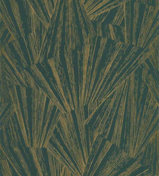 Eclat Foil Wallpaper - Green