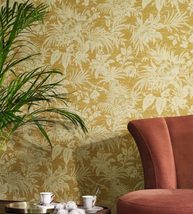 Fern Room Wallpaper 2 - Yellow