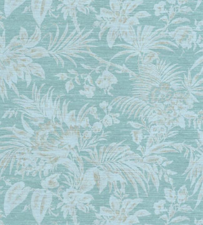 Fern Wallpaper - Teal