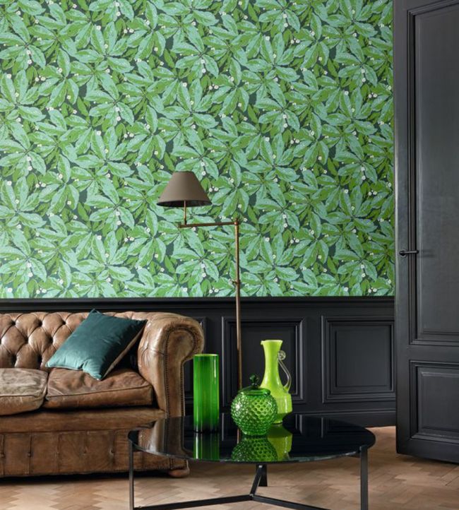 Greenery Room Wallpaper - Green