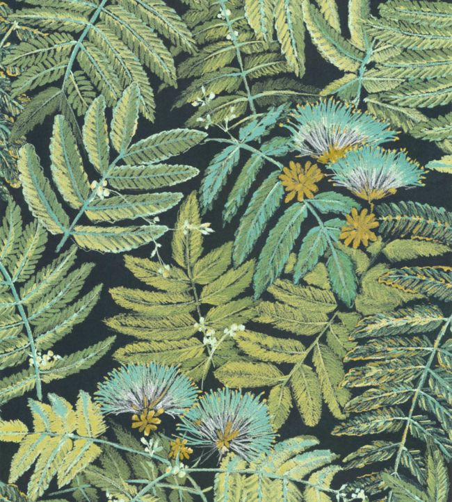 Albizia Wallpaper - Green