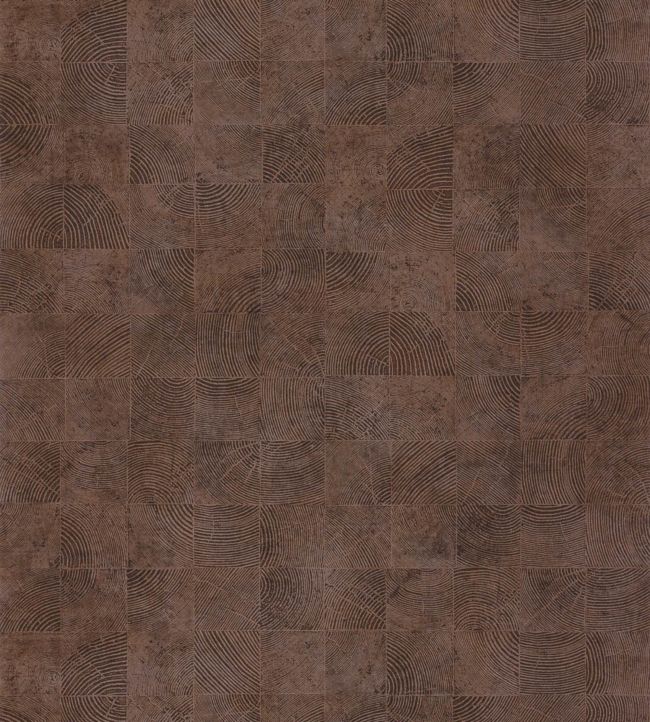 Oak Wallpaper - Brown