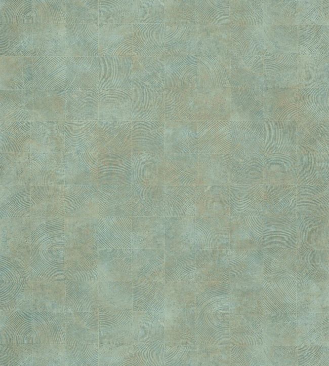 Oak Wallpaper - Green 