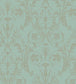 Trianon Wallpaper - Teal 