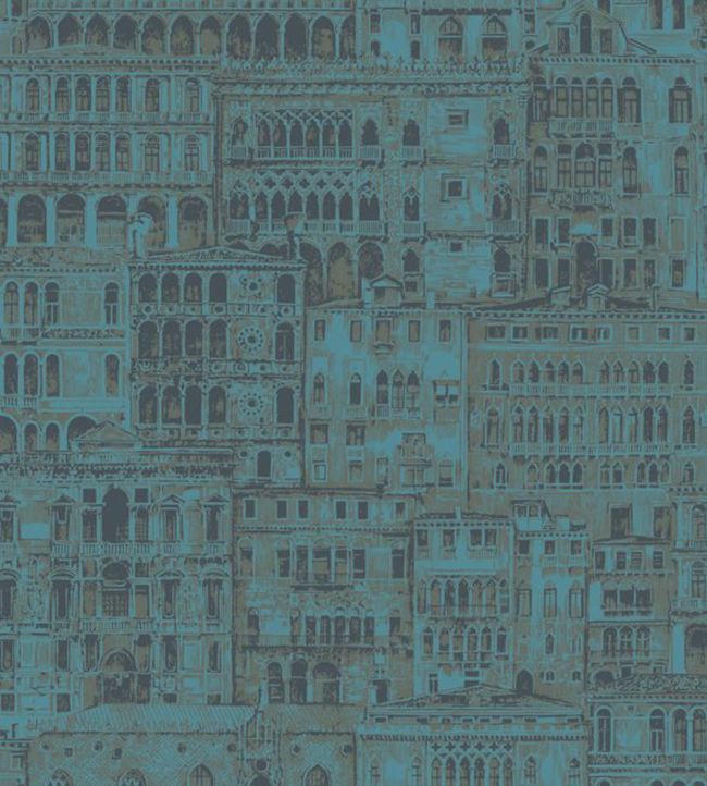 Edifice Wallpaper - Teal