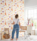 Mouvement Room Wallpaper - Multicolor