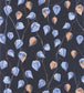 Lanternes Wallpaper - Blue