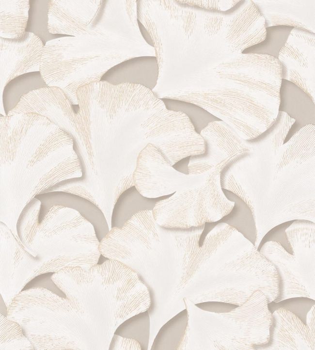 Biloba Wallpaper - Cream