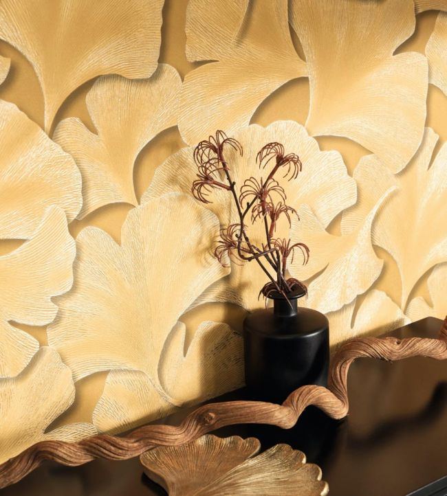 Biloba Room Wallpaper 2 - Sand