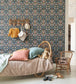 Archibald Room Wallpaper - Blue