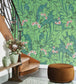 Mollis Room Wallpaper - Green