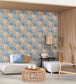 Palma Room Wallpaper - Blue