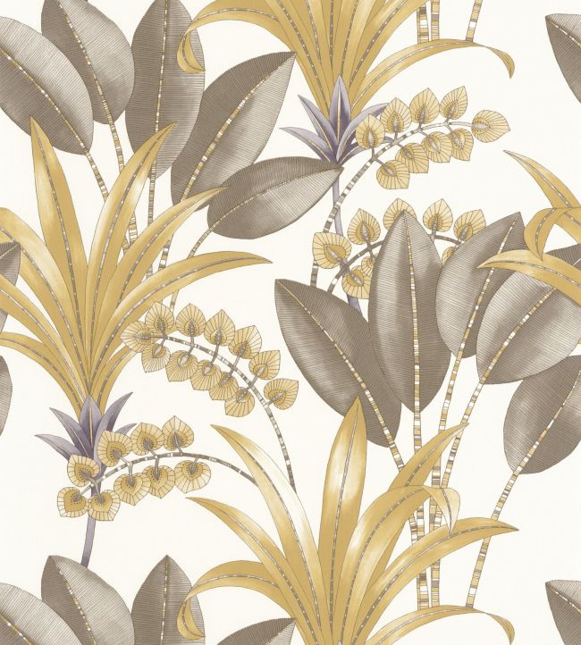 Palma Wallpaper - Yellow 