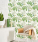 Palma Room Wallpaper - Green