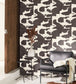 Normandie Room Wallpaper - Black