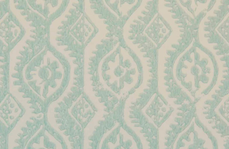 SMALL DAMASK Aqua Wallpaper