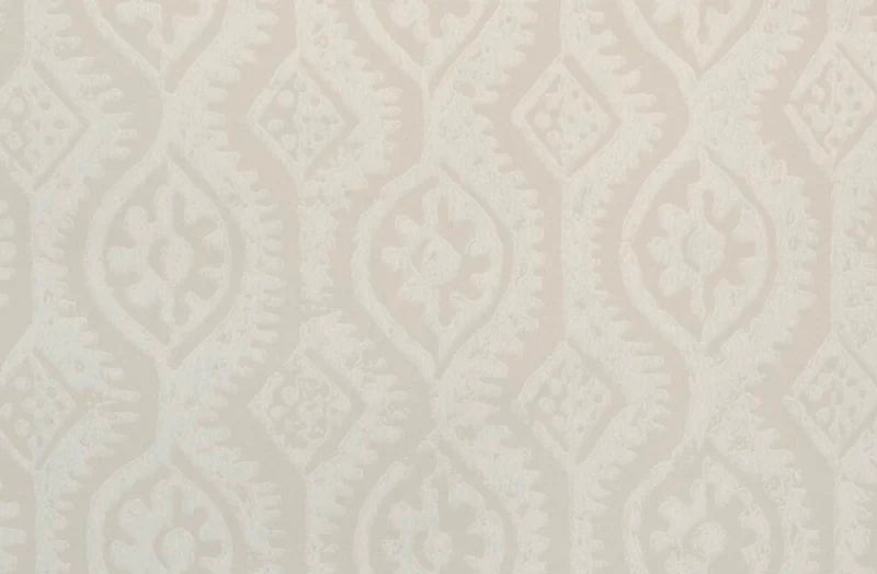 SMALL DAMASK Silver Wallpaper