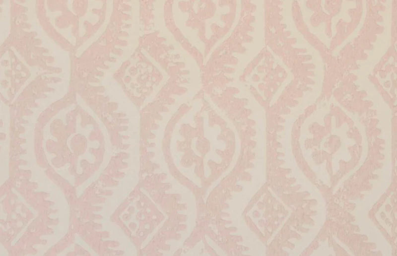 SMALL DAMASK Pink Wallpaper