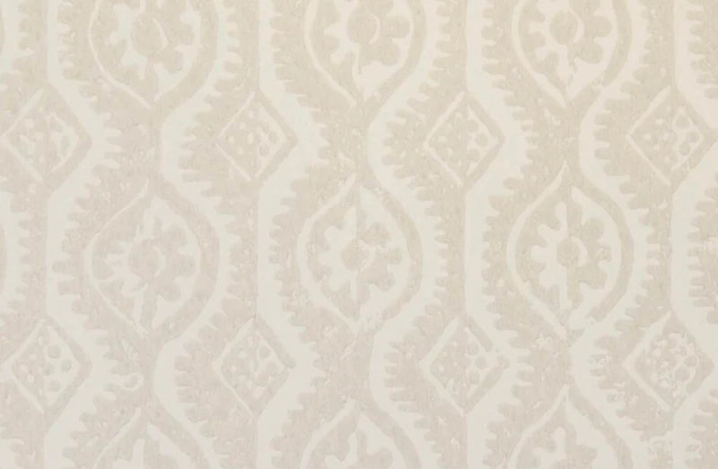 SMALL DAMASK Beige Wallpaper