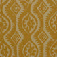 SMALL DAMASK Ochre Wallpaper