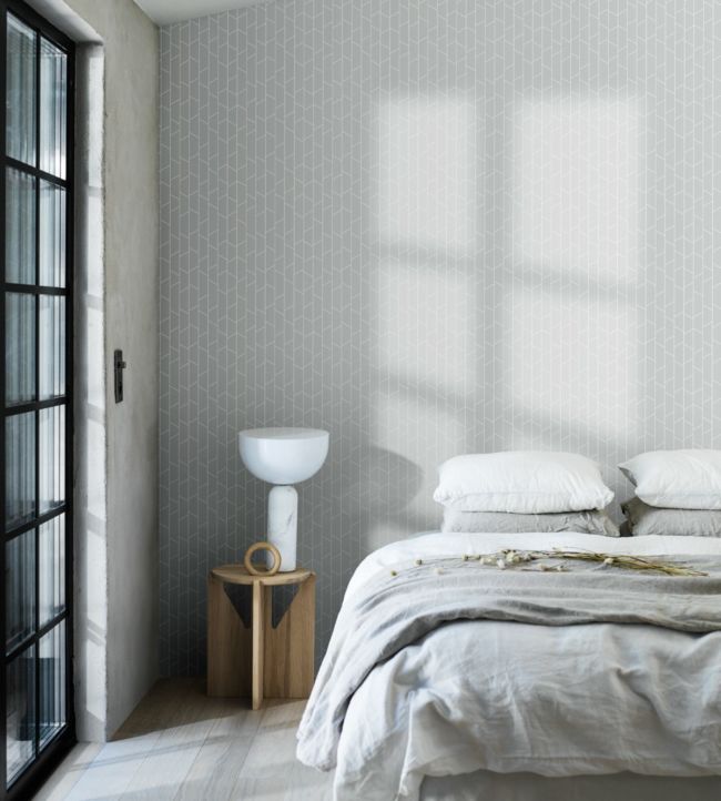 Angle Room Wallpaper 2 - Gray