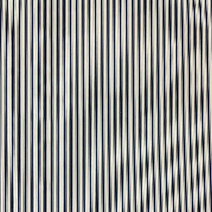 Vintage Deck Stripe Navy 100% Cotton Fabric