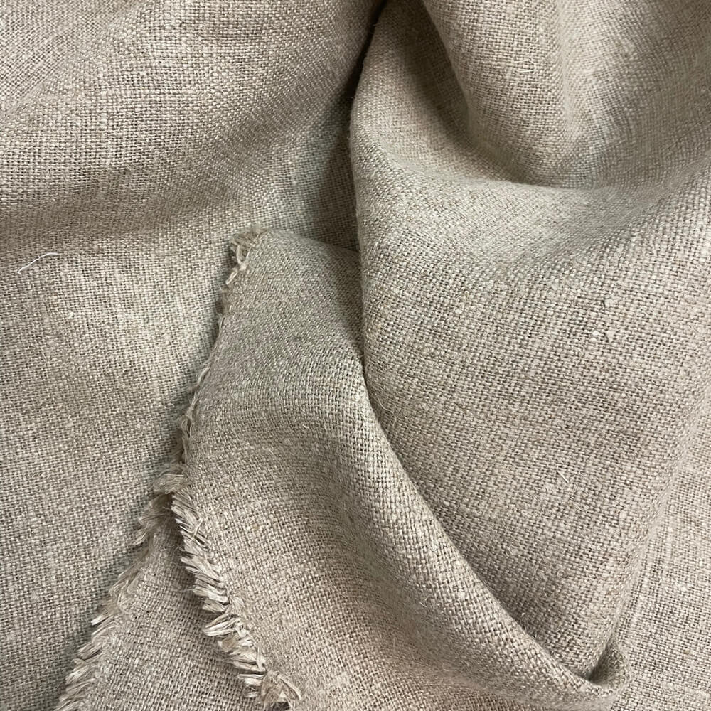 Lithuanian Linen Room Fabric - Gray