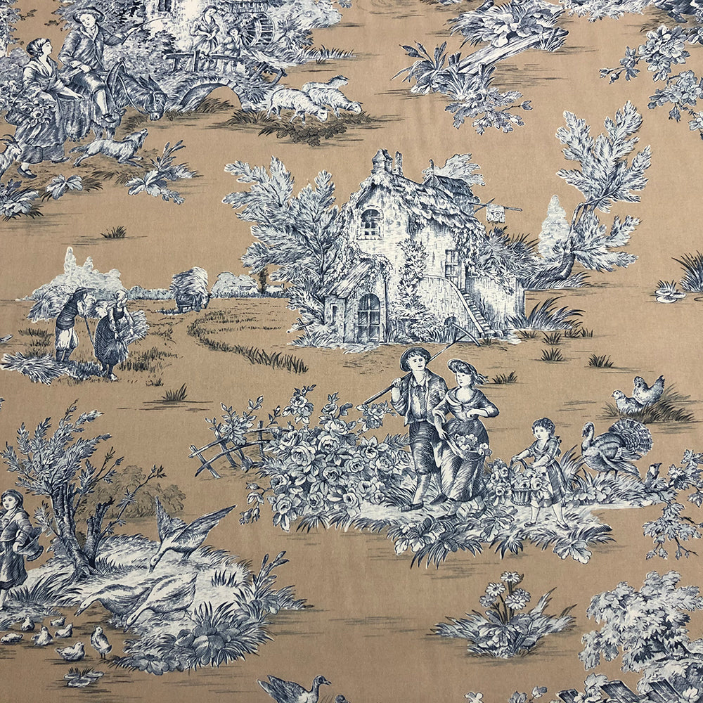 Luxury French Ticking Stripe Fabric – Lionheart Wallpaper