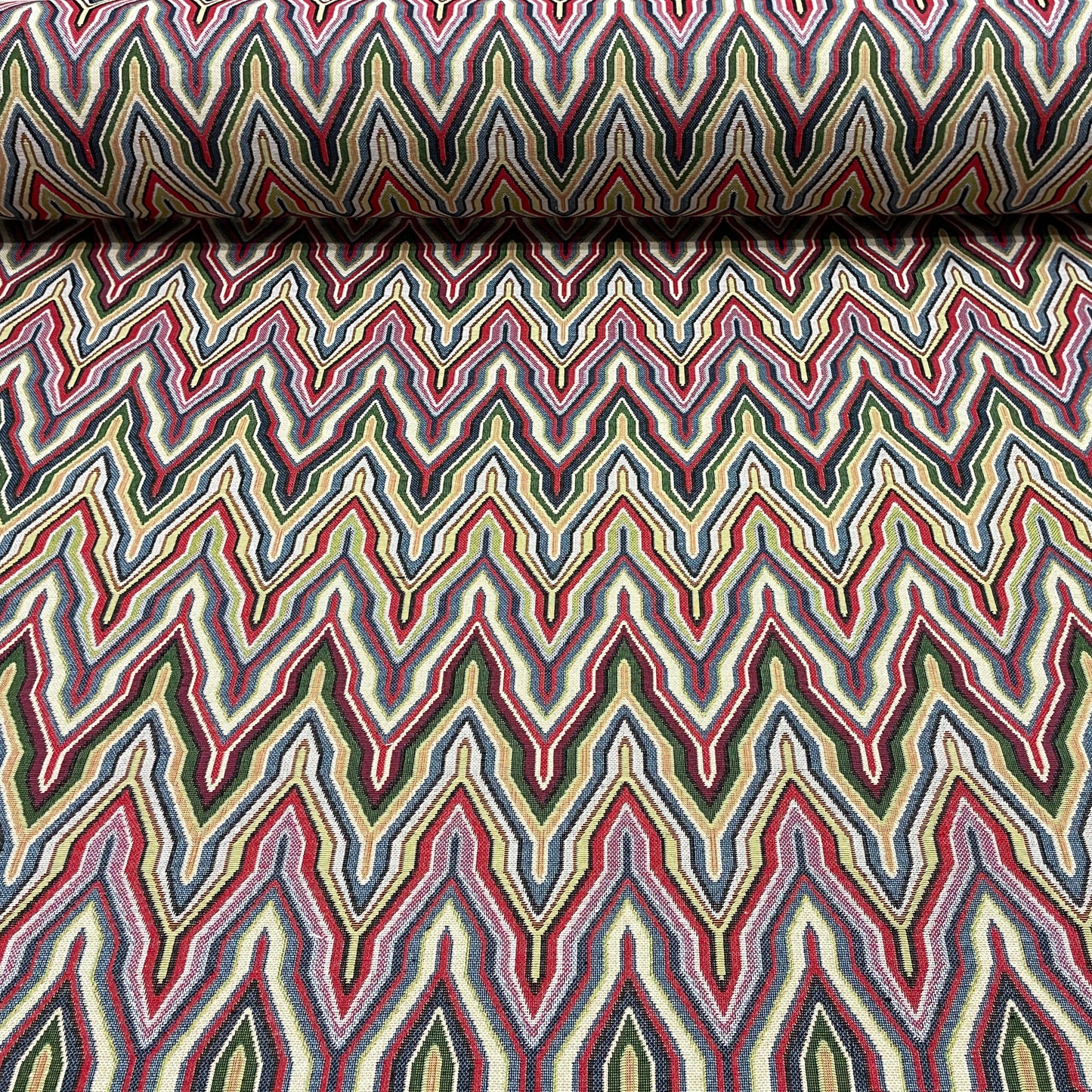 Wishbone Multi Jacquard Room Fabric