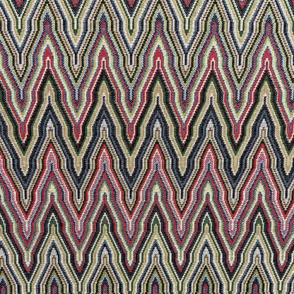 Wishbone Small Multi Jacquard Fabric