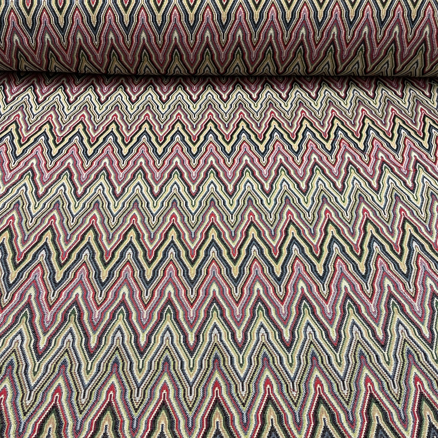 Wishbone Small Multi Jacquard Room Fabric