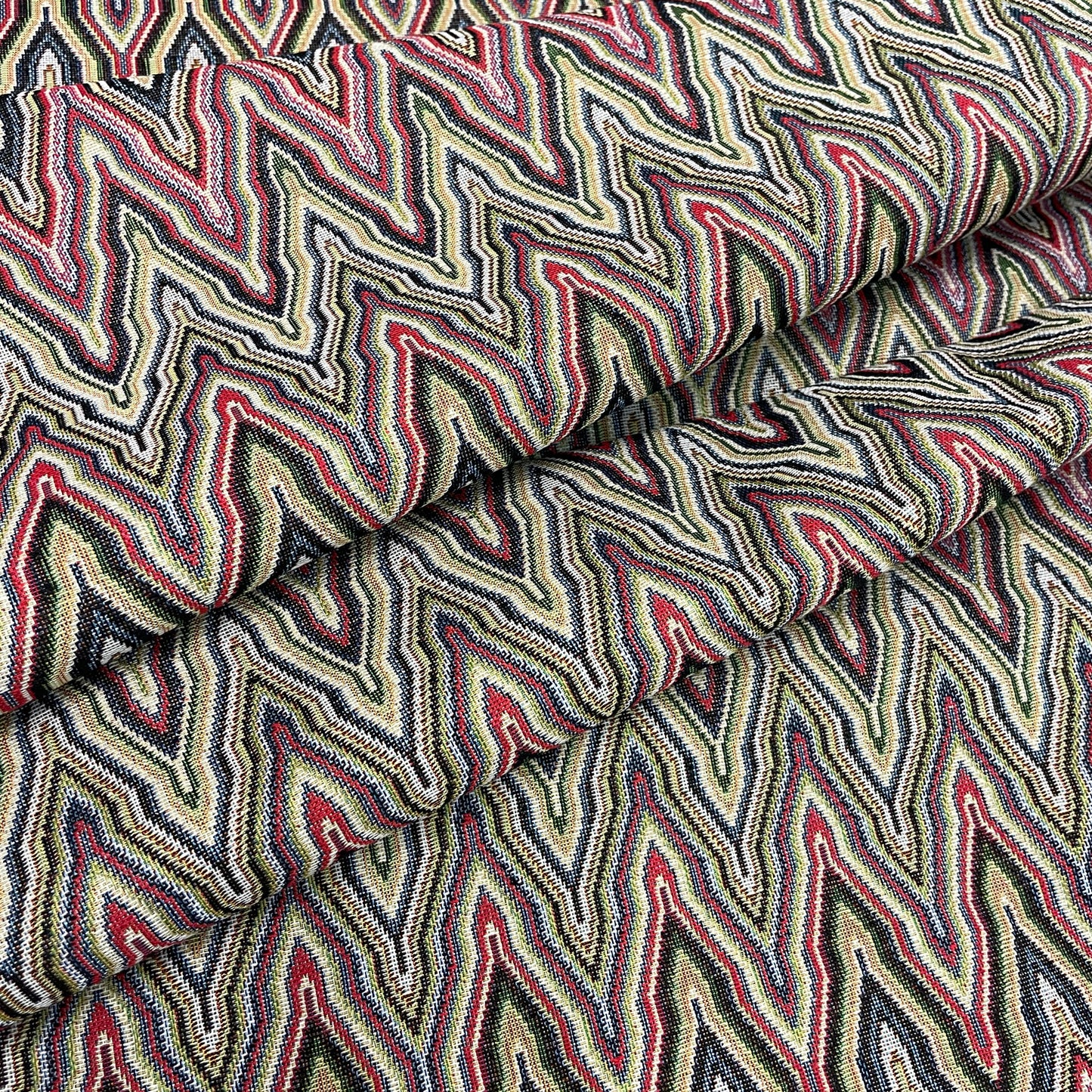 Wishbone Small Multi Jacquard Room Fabric