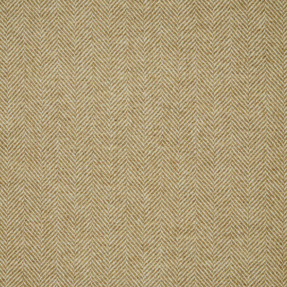 Abraham Moon Herringbone Lodge Natural Fabric