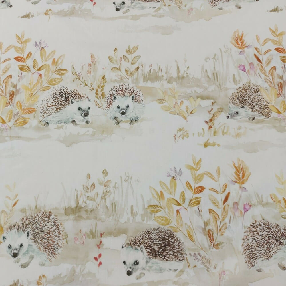 Voyage Maison Mr & Mrs Hedgehog Fabric - Cream