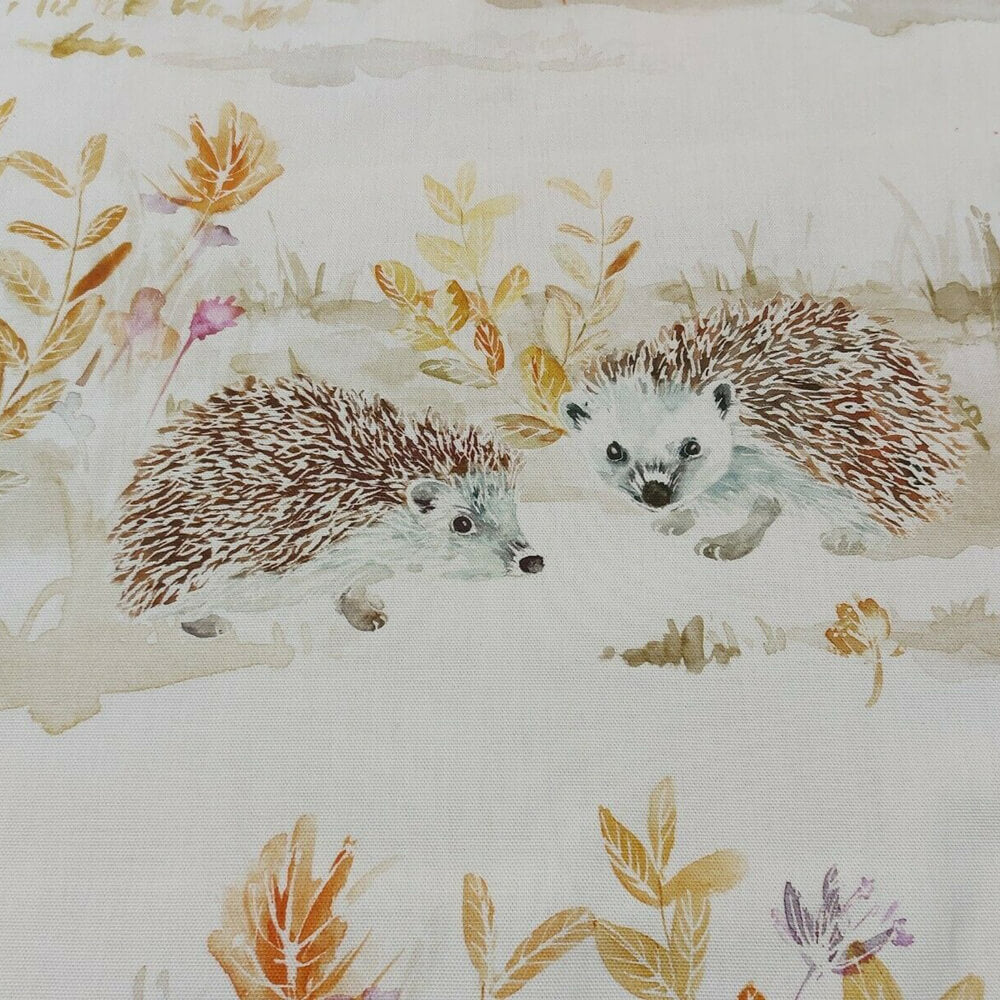 Voyage Maison Mr & Mrs Hedgehog Room Fabric - Cream