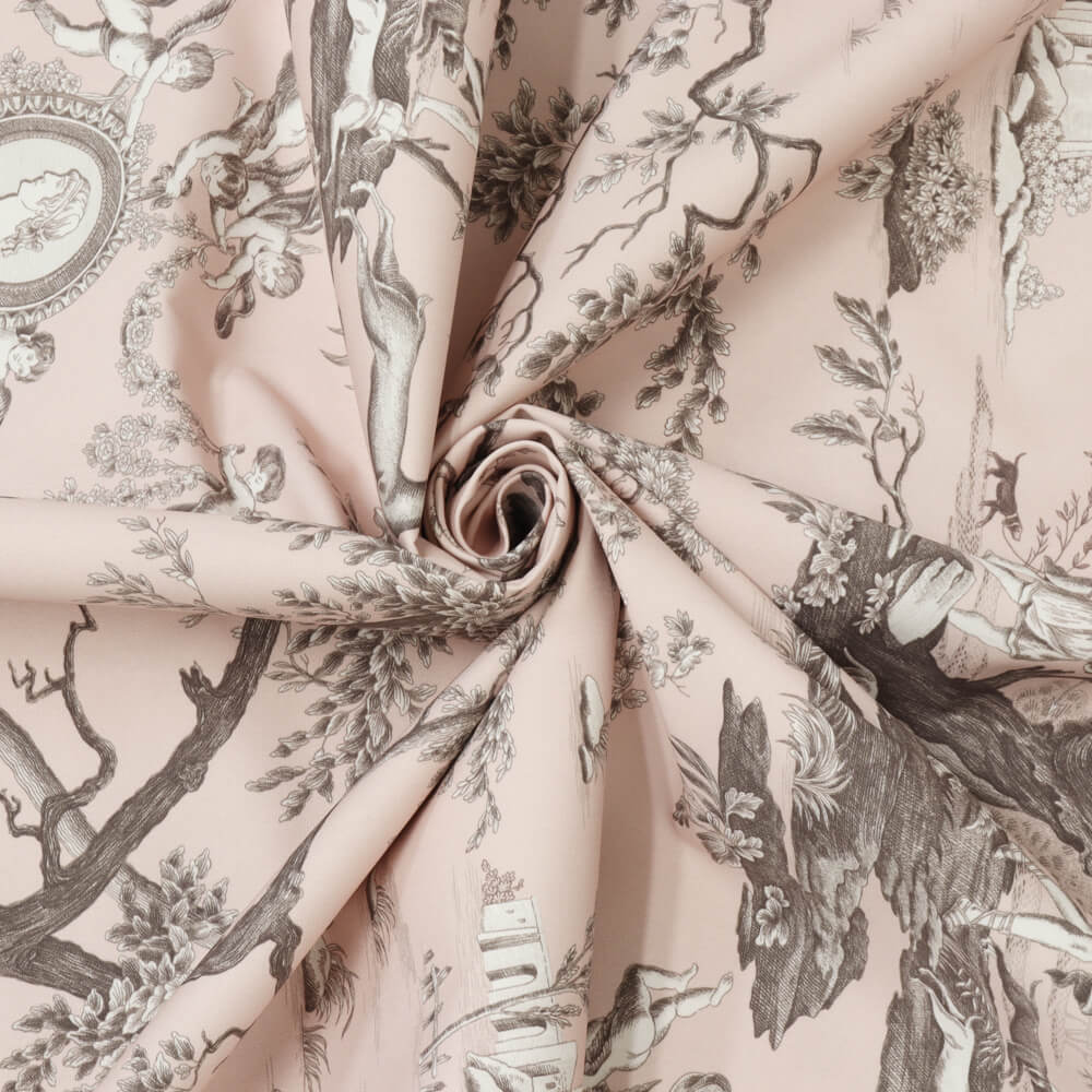  Martinique Island Toile Fabric by The Yard, French