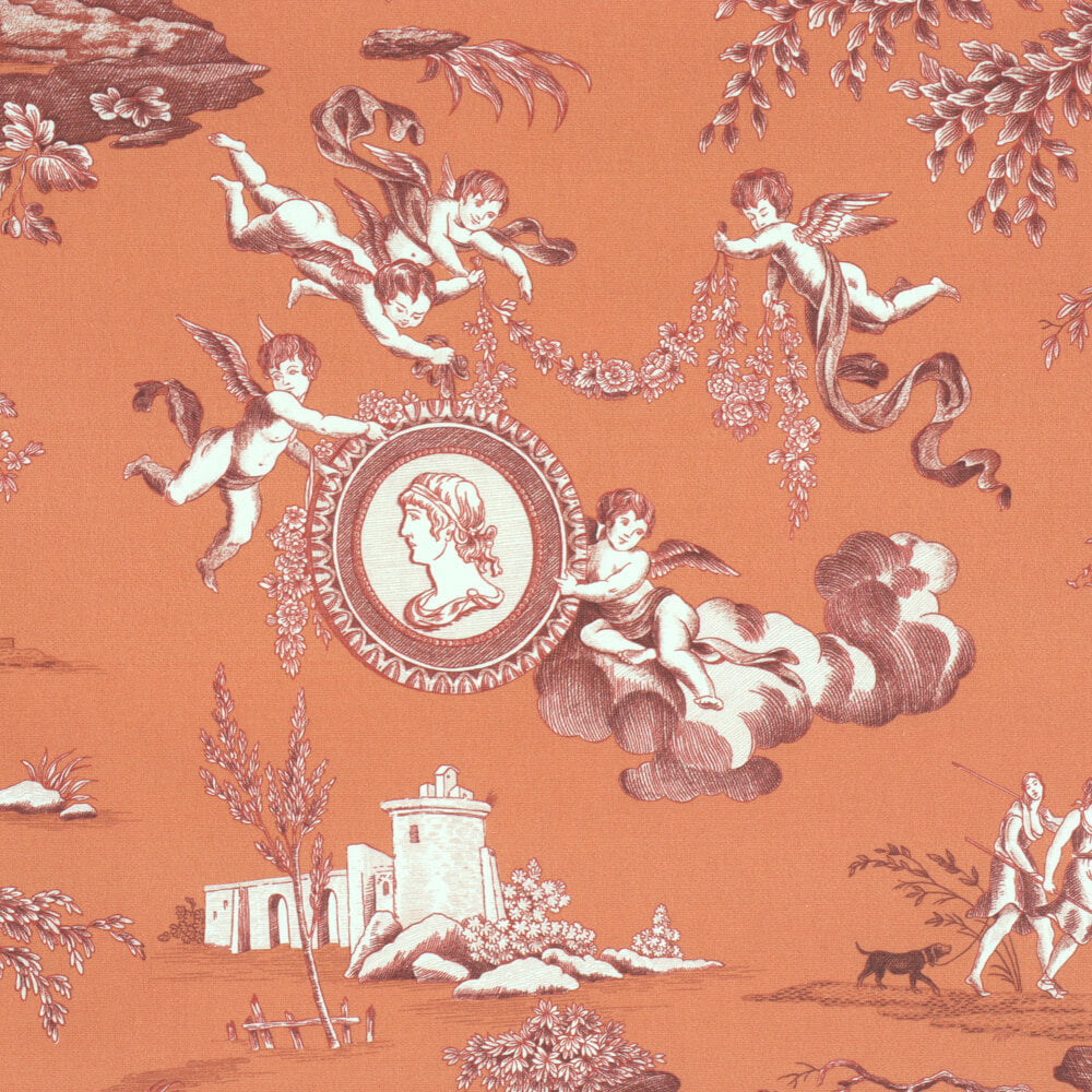 Animals toile de Jouy Fabric